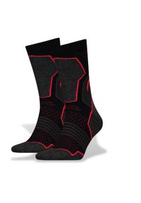 Head - Wygodne unisex skarpetki turystyczne - 2 pary. Kolor: brązowy. Materiał: poliester, elastan, poliamid, bawełna. Sport: turystyka piesza