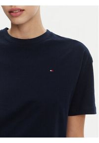 TOMMY HILFIGER - Tommy Hilfiger T-Shirt UW0UW05763 Granatowy Regular Fit. Kolor: niebieski. Materiał: bawełna #5