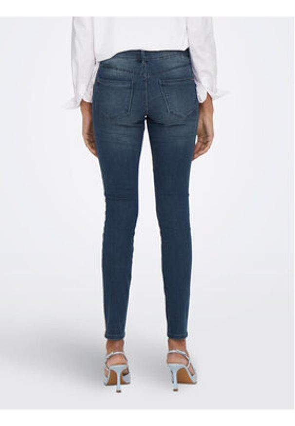 only - ONLY Jeansy 15233288 Niebieski Skinny Fit. Kolor: niebieski