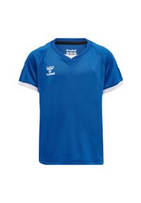 Koszulka dziecięca Hummel hmlhmlCORE volley. Kolor: niebieski. Sport: piłka nożna