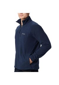 columbia - Bluza sportowa męska Columbia Fast Trek II Full Zip Fleece. Kolor: niebieski. Materiał: polar. Sport: turystyka piesza