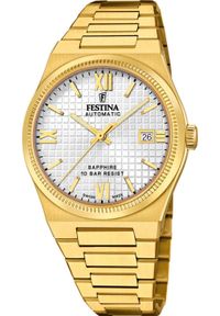 Zegarek Festina Zegarek męski Festina F20032-1 złoty. Kolor: złoty #1