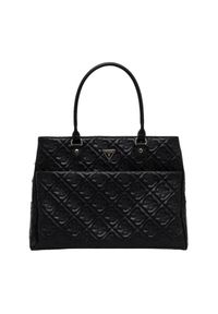 Guess - GUESS Czarna damska podróżna torebka Adelasia. Kolor: czarny #8