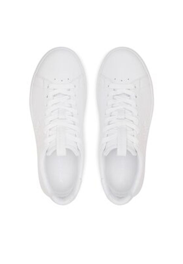 Tory Burch Sneakersy Double T Howell Court 149728 Biały. Kolor: biały. Materiał: skóra