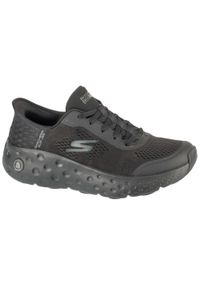 skechers - Buty do biegania męskie, Slip-Ins: Max Cushioning - Hyper Craze. Kolor: czarny