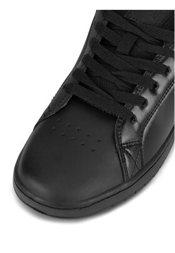 DC Shoes Sneakersy GAVELER ADJS700082-KSO Czarny. Kolor: czarny. Materiał: skóra