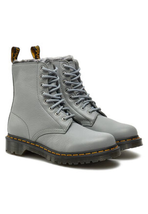Dr. Martens Glany 1460 Serena 31301775 Szary. Kolor: szary. Materiał: skóra
