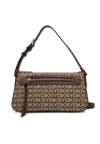 DKNY Torebka R42HYE18 Brązowy. Kolor: brązowy. Materiał: skórzane