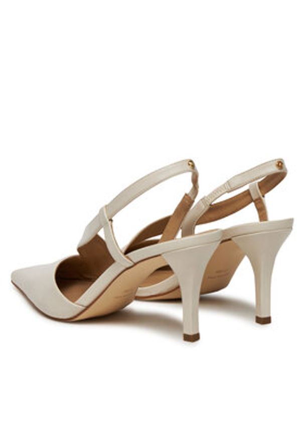 MICHAEL Michael Kors Sandały Jaida 40S5JDMP1L Écru. Materiał: skóra