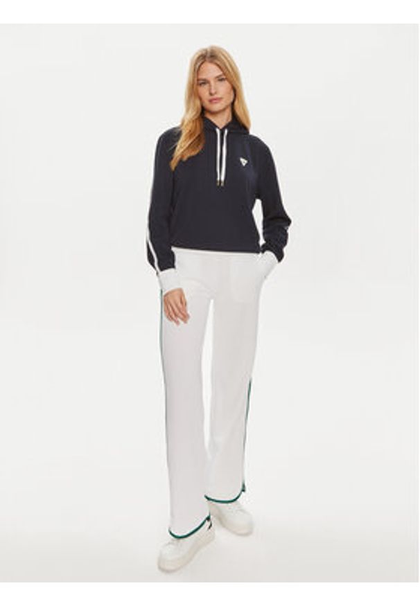 Guess Bluza V4GQ01 KBFB2 Granatowy Regular Fit. Kolor: niebieski. Materiał: syntetyk