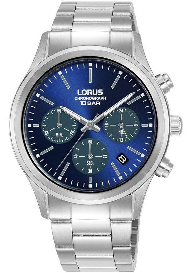 Zegarek Lorus Zegarek męski Lorus RT331LX9 srebrny. Kolor: srebrny