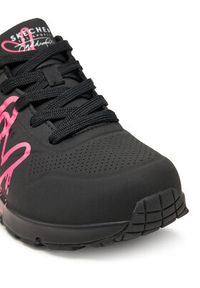 skechers - Skechers Sneakersy 177980/BKPK Czarny. Kolor: czarny. Materiał: skóra #6