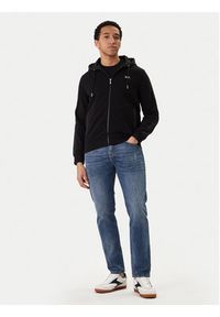 Karl Lagerfeld - KARL LAGERFELD Bluza 705005 562900 Czarny Regular Fit. Typ kołnierza: dekolt w karo. Kolor: czarny. Materiał: bawełna #3