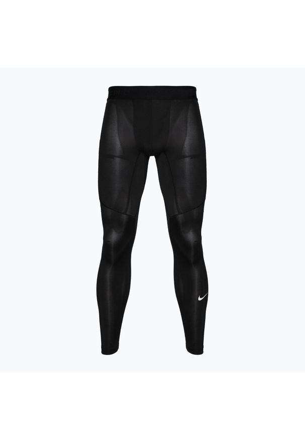 Legginsy treningowe męskie Nike Pro Dri-FIT Tight Fitness. Kolor: czarny. Technologia: Dri-Fit (Nike). Sport: fitness