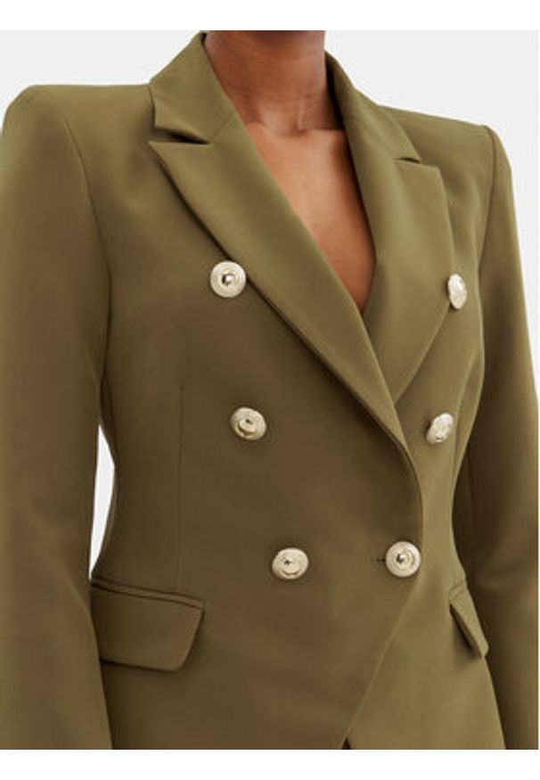 Rinascimento Marynarka CFC0122865003 Khaki Regular Fit. Kolor: brązowy. Materiał: syntetyk