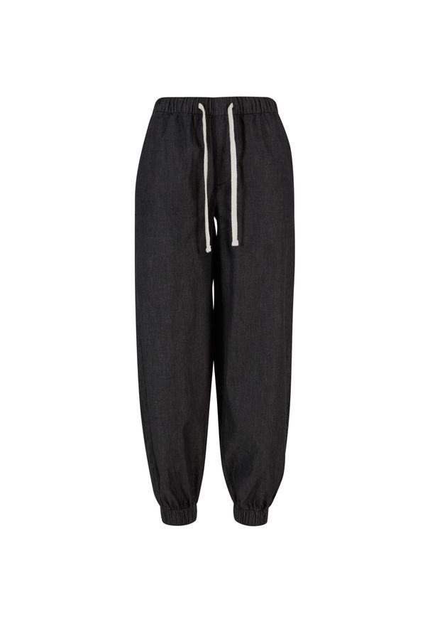 Damskie spodnie dresowe Urban Classics. Kolor: czarny. Materiał: dresówka. Długość: długie. Sport: bieganie