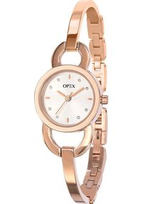 Zegarek Opex Zegarek damski Opex X4066MA1 CYRKONIE różowe złoto. Kolor: złoty, wielokolorowy, różowy #1
