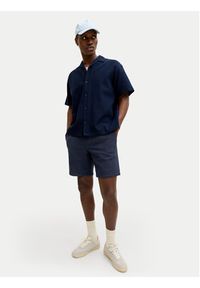 Jack & Jones Szorty materiałowe Jaiden 12295862 Granatowy Relaxed Fit. Kolor: niebieski. Materiał: bawełna #4