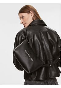 Calvin Klein Jeans Torebka Sculpted Shoulderbag22 Mono K60K611549 Czarny. Kolor: czarny. Materiał: skórzane #3