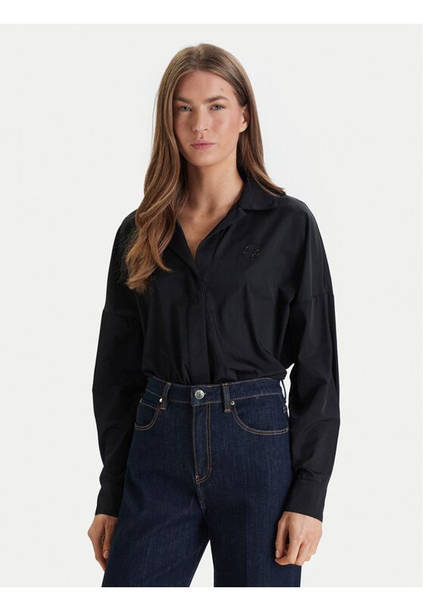 Guess Body W6RH61 WJ782 Czarny Regular Fit. Kolor: czarny. Materiał: syntetyk