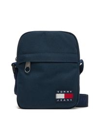 Saszetka Tommy Jeans. Kolor: niebieski