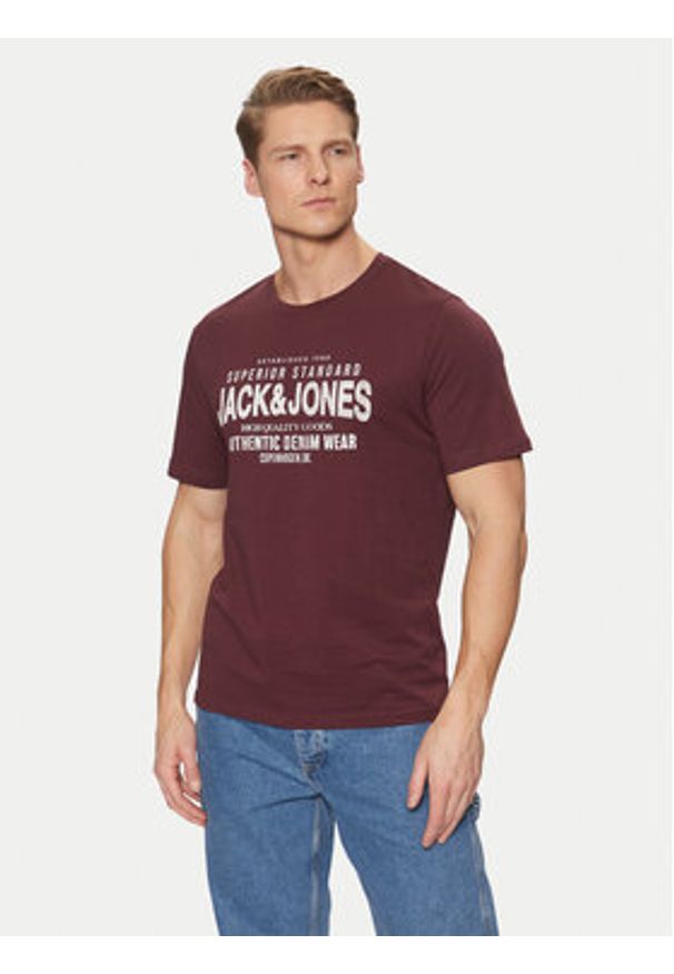 Jack & Jones - Jack&Jones Komplet 5 t-shirtów Simon 12276424 Kolorowy Standard Fit. Materiał: bawełna. Wzór: kolorowy