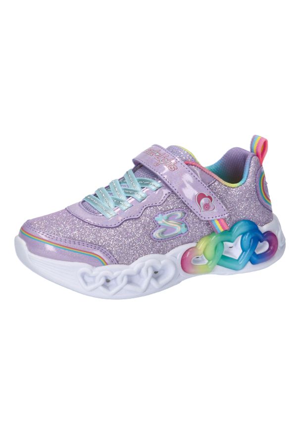 skechers - Buty SKECHERS 303751L Fioletowy. Kolor: różowy. Materiał: syntetyk, tkanina. Model: Skechers Sport. Sport: turystyka piesza