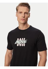 BOSS T-Shirt Bass 50561850 Czarny Regular Fit. Kolor: czarny. Materiał: bawełna #3