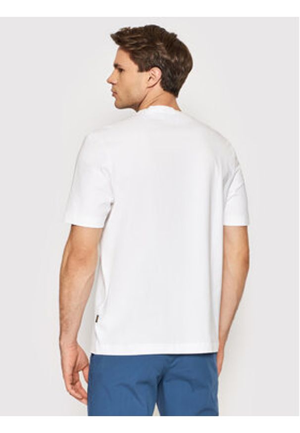 BOSS - Boss T-Shirt Thompson 02 50468972 Biały Regular Fit. Kolor: biały. Materiał: bawełna