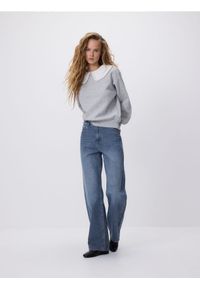 Reserved - Jeansy wide leg - indigo jeans #1