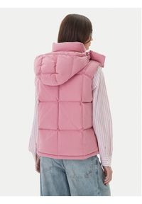Tommy Jeans Bezrękawnik Tjw Alaska Grid Down Vest DW0DW21627 Różowy Regular Fit. Kolor: różowy. Materiał: syntetyk. Długość rękawa: bez rękawów #3