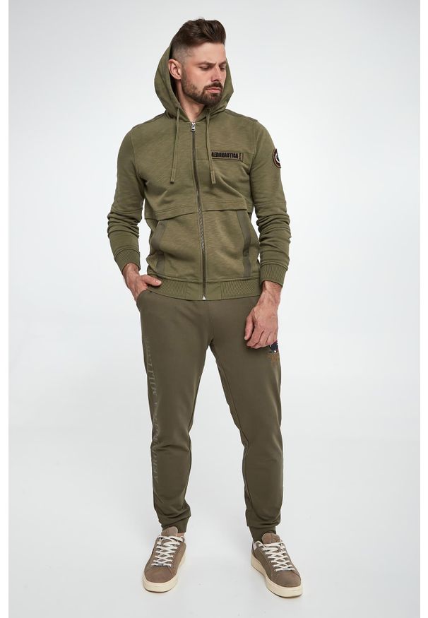 Aeronautica Militare - Bluza męska z kapturem AERONAUTICA MILITARE. Typ kołnierza: kaptur