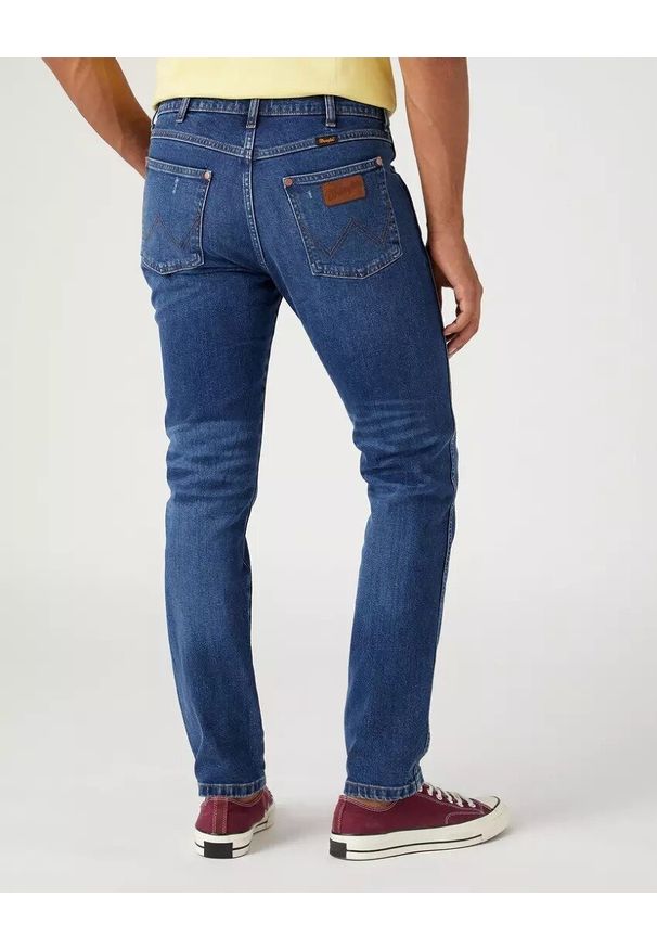 Wrangler - WRANGLER LARSTON MĘSKIE SPODNIE JEANSOWE JEANSY DARKLY WORN W18SD239W 112331093