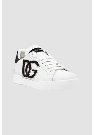 スニーカー DOLCE GABBANA Women Sneakers CK2331AC33089697 White Białe sneakersy Dolce and Gabbana CK1545AC33089697BIANCONERO