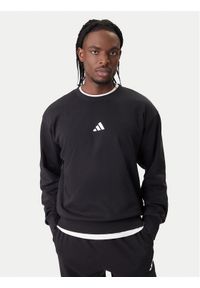 Adidas - adidas Bluza Essentials Feel Cozy JE3837 Czarny Regular Fit. Kolor: czarny. Materiał: bawełna #1