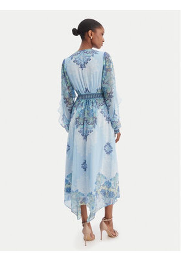 Hale bob - Hale Bob Sukienka letnia Kamilah 5YHR630A Błękitny Regular Fit. Kolor: niebieski. Materiał: syntetyk. Sezon: lato