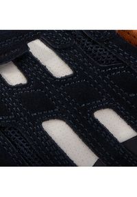 Geox Półbuty U Snake L U4207L 02214 C4002 Granatowy. Kolor: niebieski. Materiał: zamsz, skóra