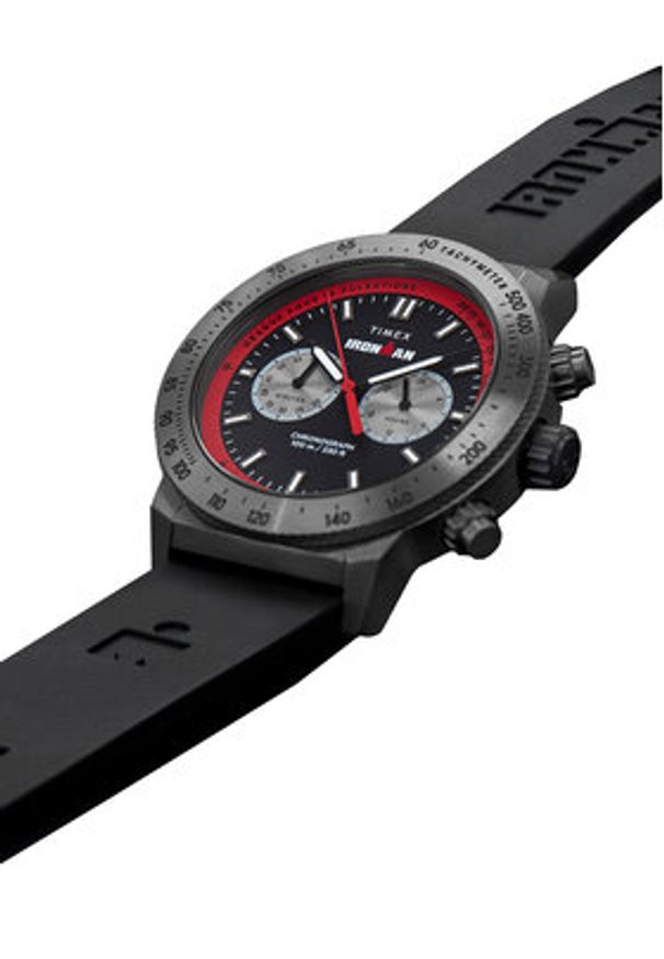 Timex Zegarek Ironman® Challenger Chronograph TW2Y01900 Czarny. Kolor: czarny