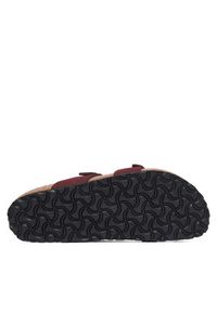 Birkenstock Japonki Mayari 1032984 Bordowy. Kolor: czerwony. Materiał: nubuk, skóra #6
