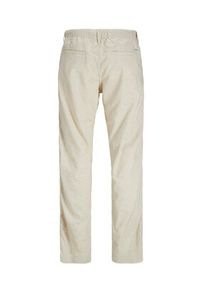 Jack & Jones - Jack&Jones Spodnie materiałowe Kane 12274977 Beżowy Relaxed Fit. Kolor: beżowy. Materiał: bawełna #3