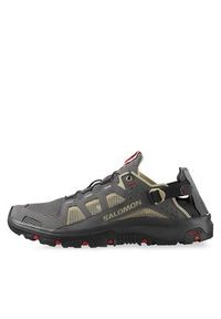 salomon - Salomon Sandały Techamphibian 5 L47114900 Szary. Kolor: szary. Materiał: syntetyk