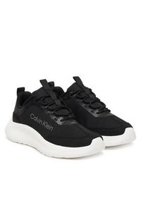 Calvin Klein Sneakersy Light Eva Runner Nyl-Sue HW0HW03149 Czarny. Kolor: czarny. Materiał: materiał #3