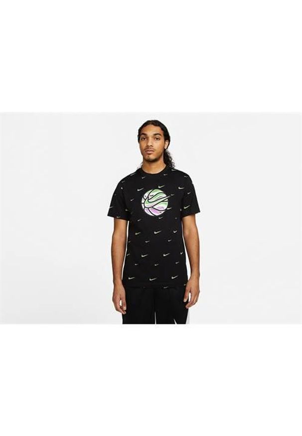 Koszulka sportowa męska Nike DO2250010. Kolor: czarny. Długość rękawa: krótki rękaw. Długość: krótkie. Sport: fitness