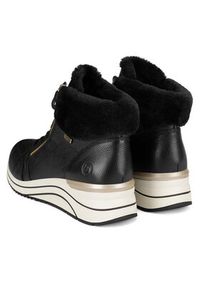 Remonte Trzewiki D0T77-02 Czarny. Kolor: czarny. Materiał: skóra #2