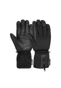 Reusch - Rękawice REUSCH Powerline STORMBLOXX™. Kolor: czarny. Sezon: zima. Sport: narciarstwo