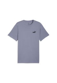Puma - Męska koszulka Essentials z małym logo No. 1 PUMA. Kolor: szary. Wzór: haft. Sport: fitness #1