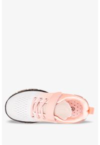 Casu - Białe buty sportowe na rzep casu 939a. Zapięcie: rzepy. Kolor: biały, różowy, wielokolorowy #1