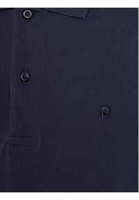 Pierre Cardin Polo C5 20904.2060 Granatowy Regular Fit. Typ kołnierza: polo. Kolor: niebieski. Materiał: bawełna