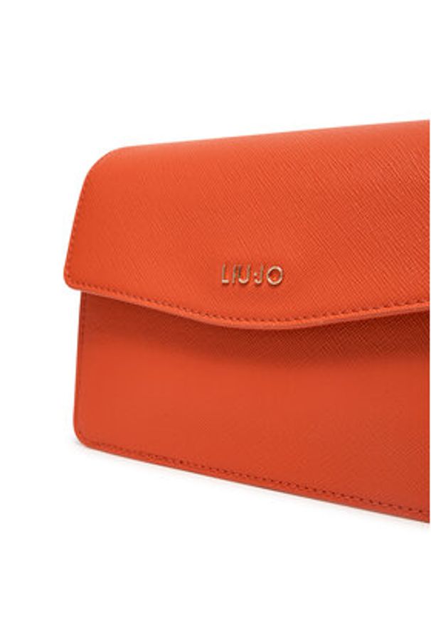Liu Jo Torebka S Crossbody AA5173 E0087 Pomarańczowy. Kolor: pomarańczowy. Materiał: skórzane