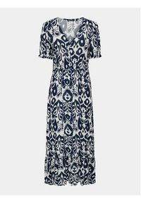 only - ONLY Sukienka letnia Chianti 15270519 Granatowy Regular Fit. Kolor: niebieski. Materiał: wiskoza. Sezon: lato #2